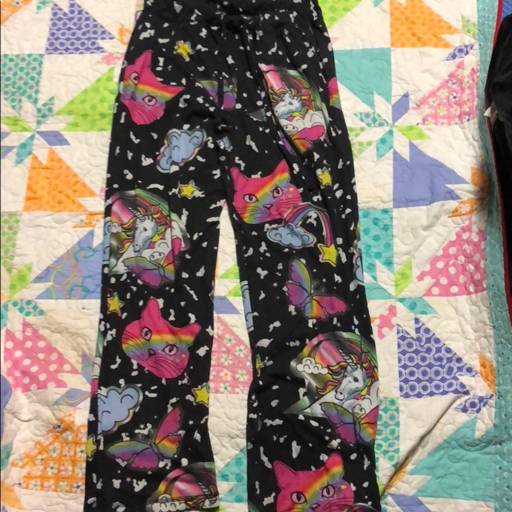 Kitty pajama pants Size medium